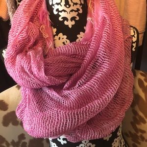 Pink Express scarf